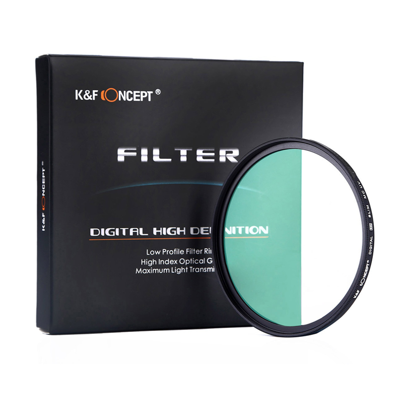 K&F FILTER SLIM MCUV 58MM.GREEN COATING GERMAN OPTIC (KF01.026)